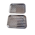 Camping Rjochthoekige RVS BBQ Grill Tray